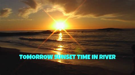 what time is sunset today